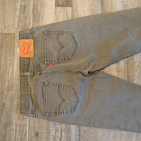 LEVIS | Light Green Vintage Wash Denim Jeans | Size 32L L30​ - Picture 7 of 10